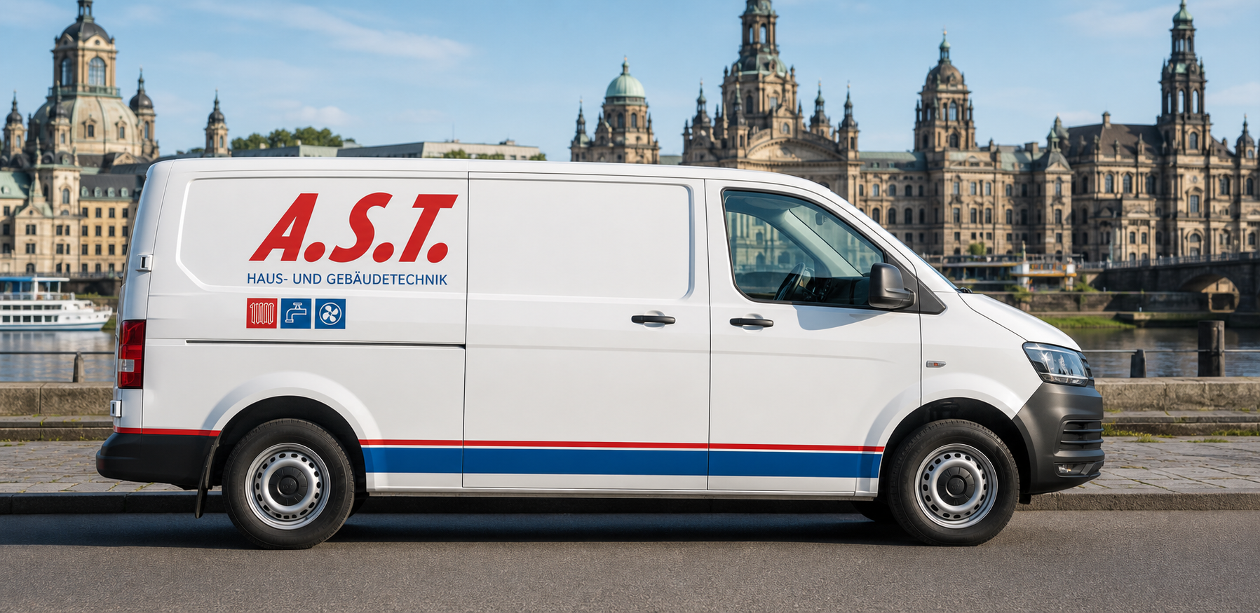 A.S.T. Servicefahrzeug in Dresden als illustrative Kontaktgrafik